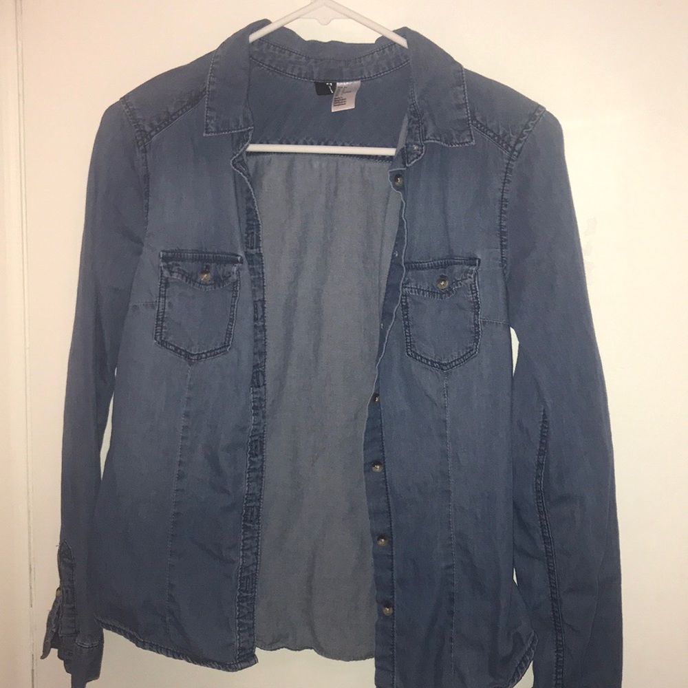 Chambray Button Up